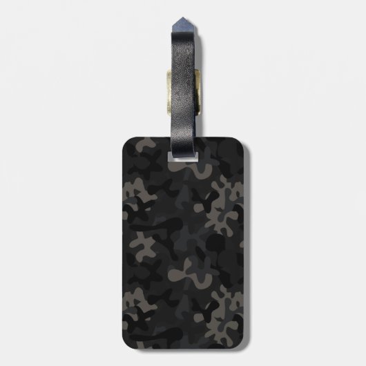 Oorspronkelijke handtekening Camo Bagagelabel (Achterkant verticaal)