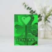 Oorspronkelijke Happy St Patrick's Day Briefkaart (Staand voorkant)