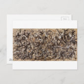 Oorspronkelijke herfstpolkverf briefkaart (Voorkant / Achterkant)