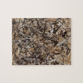 Oorspronkelijke herfstpolkverf legpuzzel (Horizontaal)