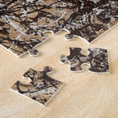 Oorspronkelijke herfstpolkverf legpuzzel (Zijkant)