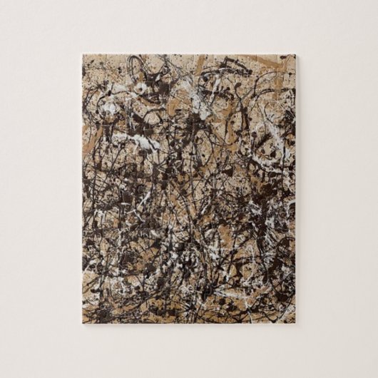 Oorspronkelijke herfstpolkverf legpuzzel (Verticaal)