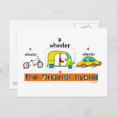 Oorspronkelijke hybride briefkaart (Voorkant / Achterkant)