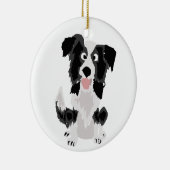 Oorspronkelijke illustratie van de GRENS Keramisch Ornament (Rechts)