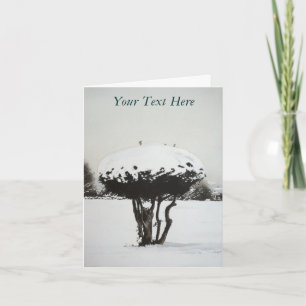 Oorspronkelijke kerstkunst feestdagen kaart