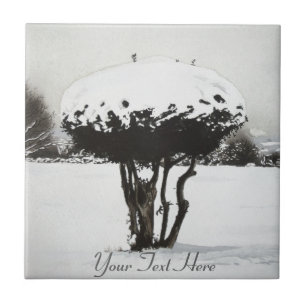 Oorspronkelijke kerstkunst tegeltje