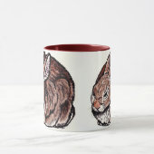 Oorspronkelijke konijnenbank Mok, pen en inkt, Wat Mok (Midden)