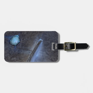 Oorspronkelijke kunst: "Eeny, meeny, miny, more... Bagagelabel