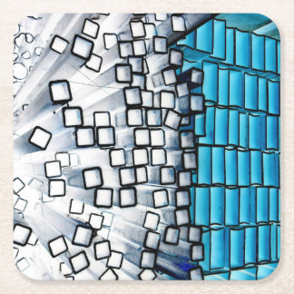 Oorspronkelijke kunst: " het vergelijken van stere kartonnen onderzetters