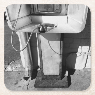 Oorspronkelijke kunst: "verzuim bij wanbetaling" kartonnen onderzetters