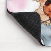 Oorspronkelijke kunstmousepad - Violin Muismat (Hoek)