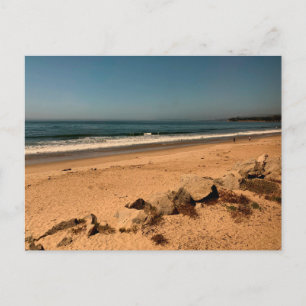 Oorspronkelijke Kust Natuur Strand Fotografie Briefkaart
