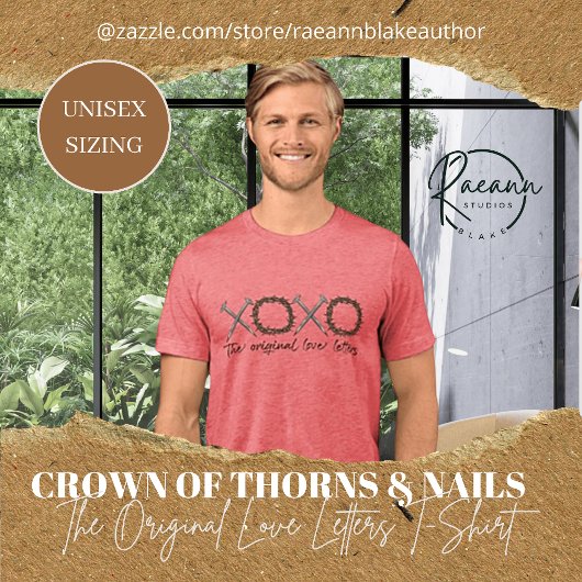 Oorspronkelijke liefdesbrieven Tri-Blend shirt