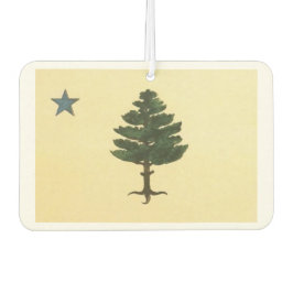 Oorspronkelijke Maine State Pine Tree Flag Luchtve Luchtverfrisser