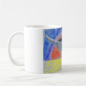 Oorspronkelijke Mok van de Kat van het Kunstwerk K (Links)