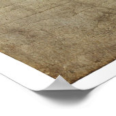 Oorspronkelijke onafhankelijkheidsverklaring poster (Hoek)