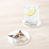 Oorspronkelijke Onderzetters met bruinkatten (Zijkant)