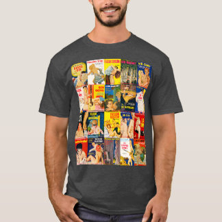 Oorspronkelijke Reed Nightstand Paperback boeken T-shirt