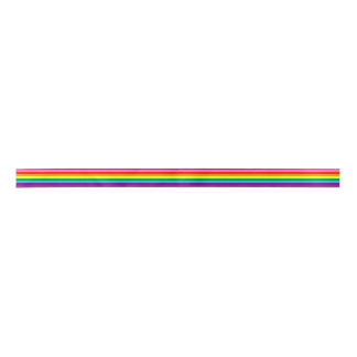 Oorspronkelijke regenboogpride vlag satijnen lint