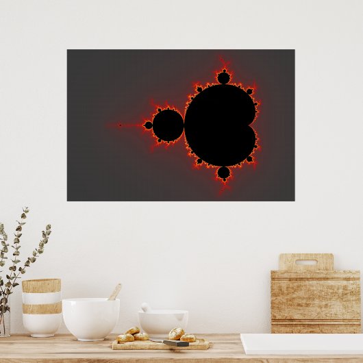 Oorspronkelijke set - Fractal Poster (Keuken)