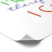 Oorspronkelijke Teacher Quote Poster door SRF (Hoek)