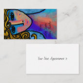 Oorspronkelijke tekenhaarlijst visitekaartje (Voorkant / Achterkant)