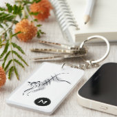 Oorspronkelijke tekening5 Chinese tijdenjaarnaam B Sleutelhanger (Voorkant Rechts)