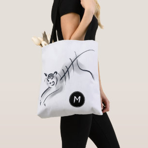 Oorspronkelijke tekening5 Chinese tijdenjaarnaam B Tote Bag