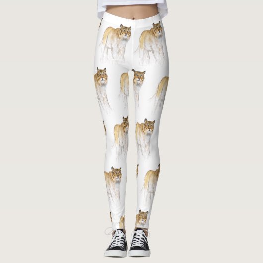Oorspronkelijke tekening 1 Chinese tijgerjaar gebo Leggings (Voorkant)