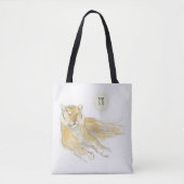 Oorspronkelijke tekening 2 Chinese tijgerjaar M Bi Tote Bag (Voorkant)