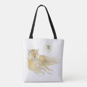 Oorspronkelijke tekening 2 Chinese tijgerjaar M Bi Tote Bag (Achterkant)
