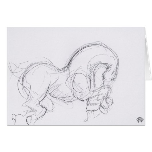 Oorspronkelijke tekening 3 Paardenjaar dierentuin  (Voorkant Horizontaal)