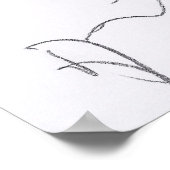 Oorspronkelijke tekening 3 Paardenjaar dierentuin  Poster (Hoek)