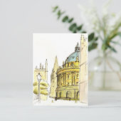 Oorspronkelijke tekening camera Radcliffe Briefkaart (Staand voorkant)