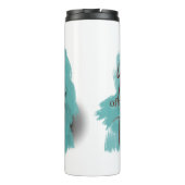 Oorspronkelijke tekening Chinese tijger: geboorted Thermosbeker (Achterkant)