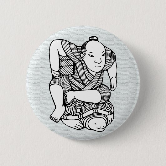 Oorspronkelijke tekening Netsuke Ronde Button 5,7 Cm (Voorkant)