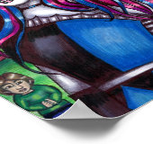 Oorspronkelijke tekening van Vampire Circus Freak Poster (Hoek)