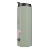 Oorspronkelijke tekening Varkens en bamboe thermis Thermosbeker (Geroteerd rechts)