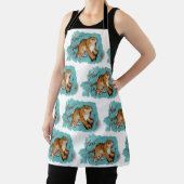 Oorspronkelijke tekenteller Chinees nieuwjaar AoA4 Schort (Insitu)