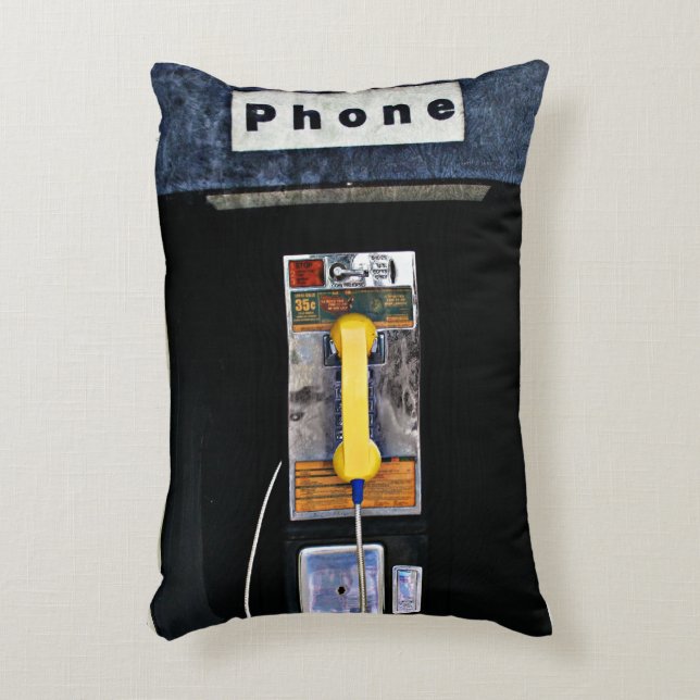 Oorspronkelijke telefooncel accent kussen (Voorkant(Verticaal))