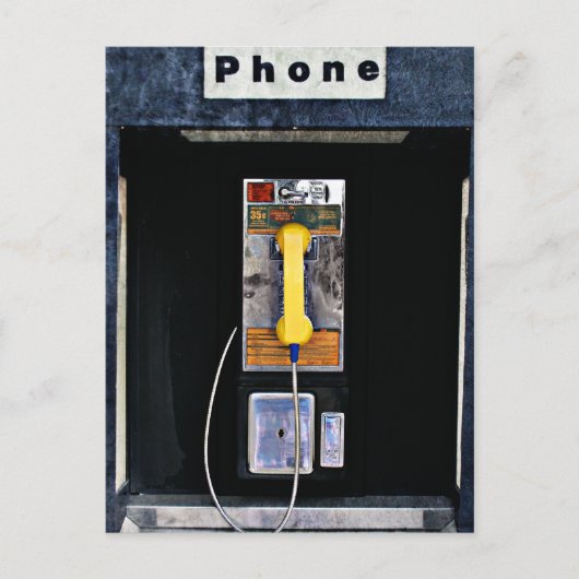 Oorspronkelijke telefooncel briefkaart (Voorkant)