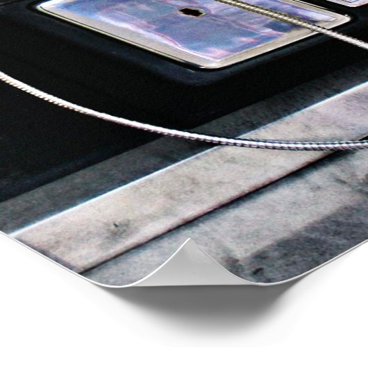 Oorspronkelijke telefooncel poster (Hoek)