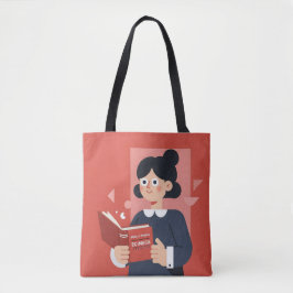 Oorspronkelijke titel: Bookworm's Delight Canvas t Tote Bag