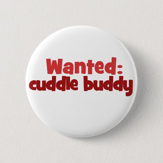 Oorspronkelijke titel: Cuddle buddy Ronde Button 5,7 Cm (Voorkant)