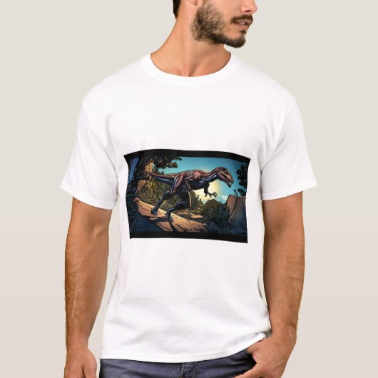 Oorspronkelijke titel: Dinosaur Stroll Through the T-shirt (Voorkant)