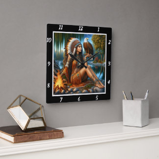 Oorspronkelijke titel: Eagle's eyes mountain's mis Vierkante Klok