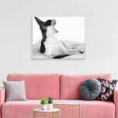 Oorspronkelijke titel: "Kitsa Diva" Canvas Afdruk (Insitu (Woonkamer))