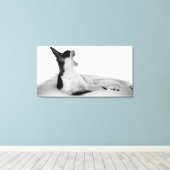 Oorspronkelijke titel: "Kitsa Diva" Canvas Afdruk (Insitu (Houten vloer))