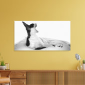 Oorspronkelijke titel: "Kitsa Diva" Canvas Afdruk (Insitu (Woonkamer))