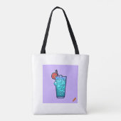 Oorspronkelijke titel: Magical Fruity Cocktail Can Tote Bag (Achterkant)